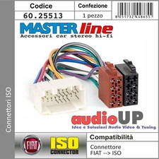 CONNETTORE ISO RADIO ORIGINALE FIAT SEDICI SENZA NAVIGATORE ADATTATORE AUTORADIO