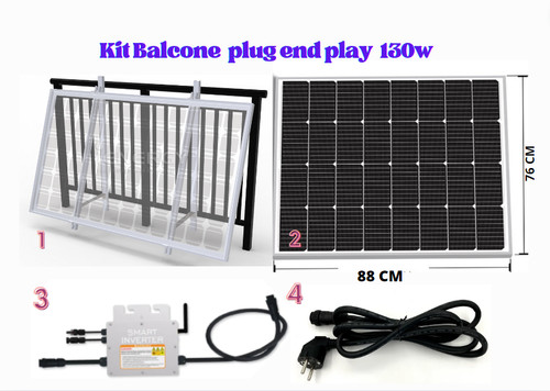 Kit fotovoltaico balcone - kit,