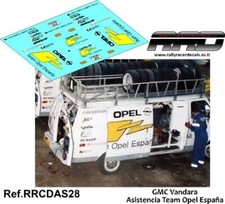 DECAL/CALCA 1/43; GMC Vandura