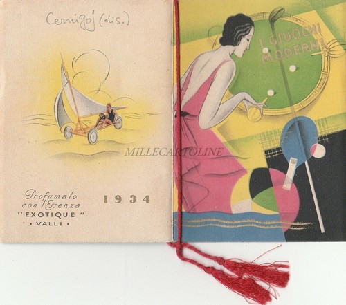 Calendarietto i giuochi - -,