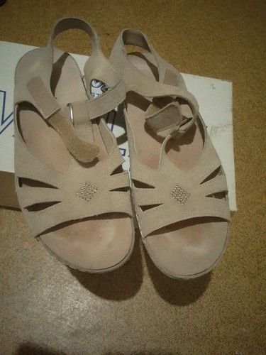 Sandali donna beige