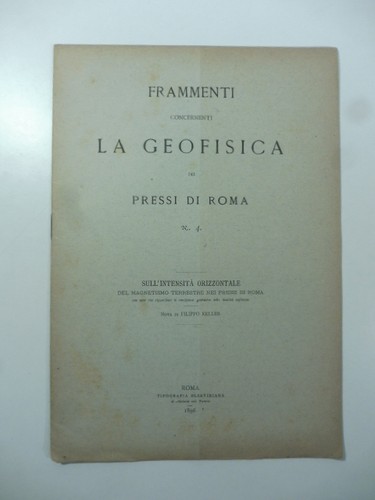 Keller frammenti concernenti - keller,,