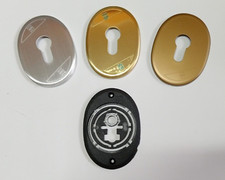 MOSTRINA PLACCHETTA MOTTURA SAGOMATA PER CILINDRO EUROPEO