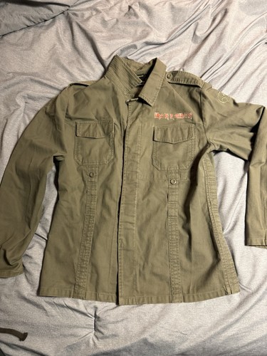 Giacca militare iron maiden - iron,