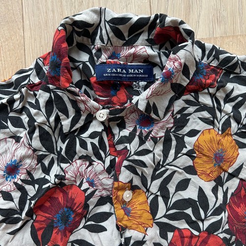 Zara man floral - floral, down
