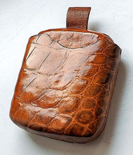 ANTIQUE CROCODILE LEATHER