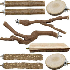 9 Pz Posatoi per Pappagalli