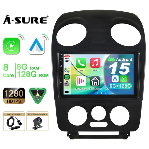 Dab carplay 128gb android 15 - dab+carplay,