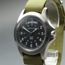 [N MINT] HAMILTON Khaki King