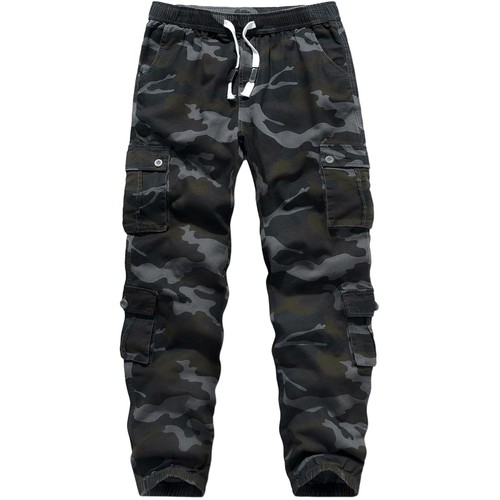 Pantaloni cargo uomo mimetici - pantaloni,