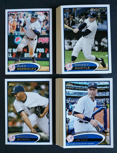 2012 topps new - topps, yankees