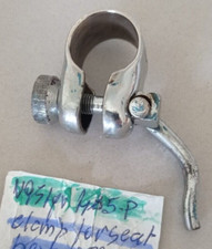 MORSETTO FISSAGGIO VINTAGE PER REGGISELLA LEVA SGANCIO RAPIDO CHIUSURA A FASCIA BICI