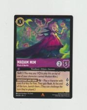 DISNEY LORCANA TCG GCC RISE OF THE FLOODBORN N. 48/204 MADAM MIM RARA NO FOIL