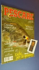 PESCARE 5/2001 Rivista di pesca - ESCHE SPINNING   BLACK BASS  CAVEDANI  SILURI 
