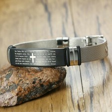 bracciale padre nostro sottile