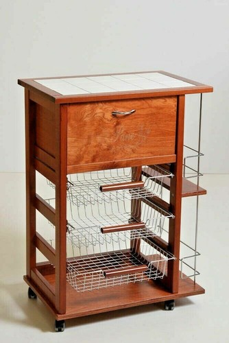 Carrello vesuvio con cassetto - con,
