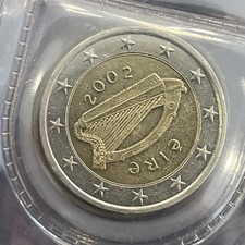 moneta da Due euro rarissima da collezione EIRE 2002