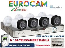 KIT VIDEOSORVEGLIANZA  DVR 6