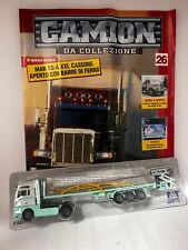 MAN TG-A XXL CASSONE APERTO CON BARRE DI FERRO  1:87 USCITA 26 CAMION ITALERI