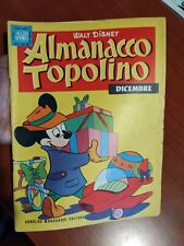 ALMANACCO TOPOLINO 1958 n.  12 Ottimo /edicola Walt Disney Mondadori