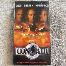 New Sealed Con Air VHS Nicolas