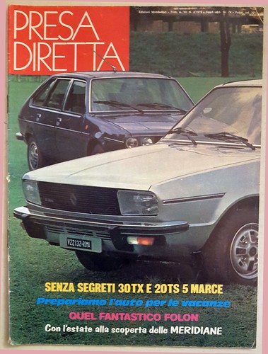 Rivista presa diretta - rivista, anno