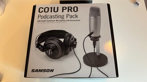Confezione podcasting samson - podcasting,
