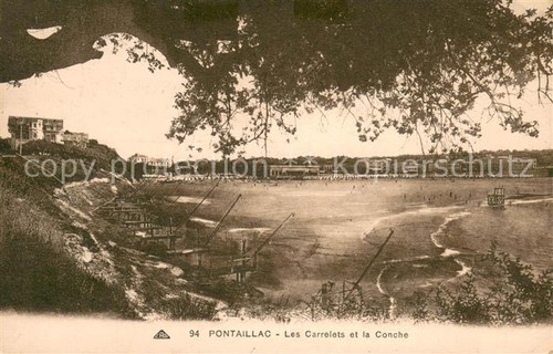 Pontaillac les carrelets - carrelets, et