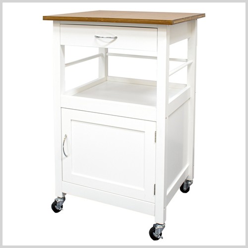 Carrello top legno bambu - top,