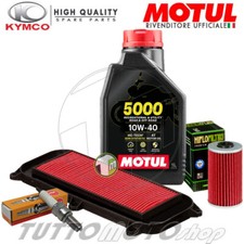 Tagliando KYMCO Dink 125 DD 4T E3 2006-2017 / Kit Olio Motul 5000 Filtri Candela
