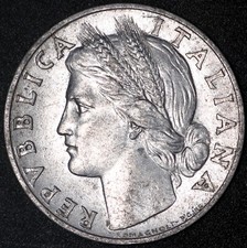 1948 R Italia 1 Lira / FDC / Molto Scarsa in FDC