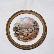 Vecchio Quadretto Su Ceramica