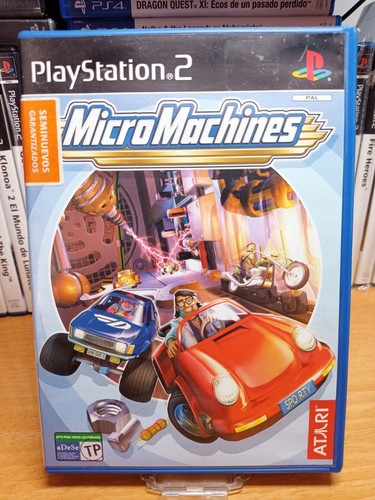 Ps2 micromachines pal - pal, esp/ita
