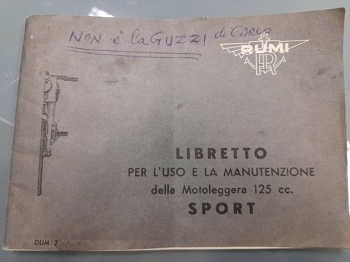 Rumi sport libretto uso - sport,