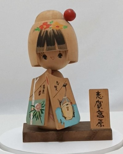 Bambola kokeshi vintage - kokeshi,