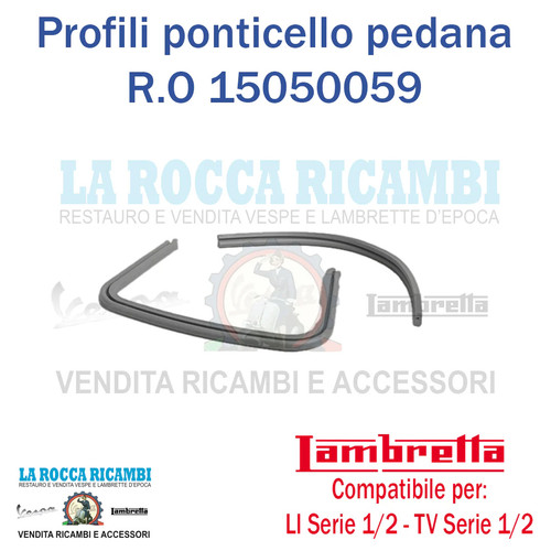 Guarnizione tunnel lambretta - tunnel,
