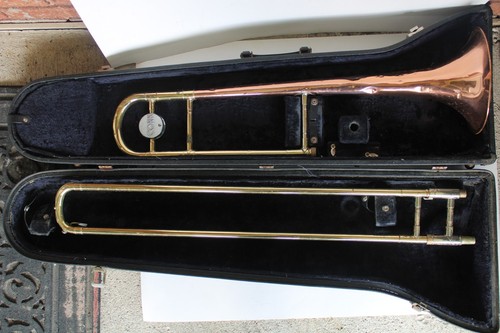 Trombone diapositiva vintage