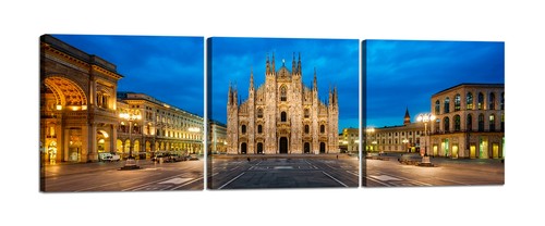 Panorama duomo milano quadri - panorama,