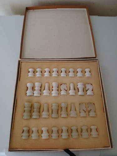 Set scacchi onice pietra
