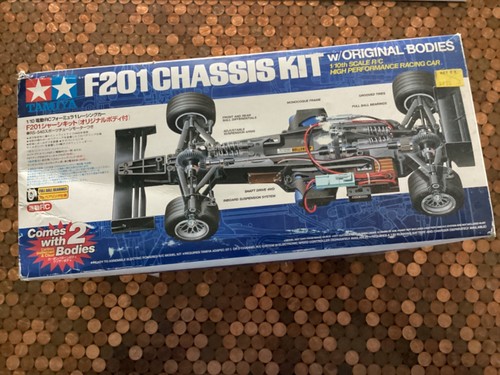 Tamiya f201 kit - f201, telaio