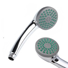 Soffione per Doccia Vasca Doccino Doccetta Cromata Singolo Getto Ø6,5cm da Bagno