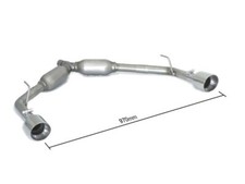 Scarico sportivo duplex