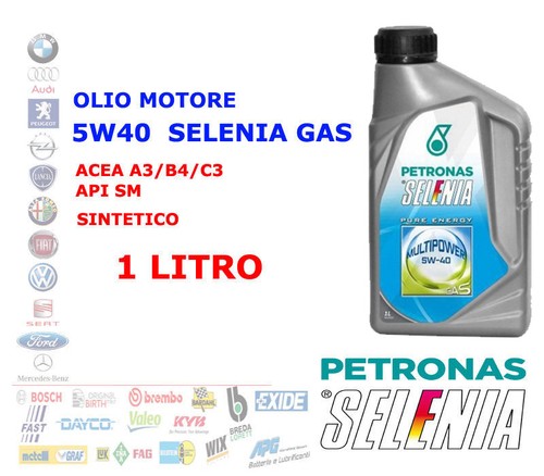 Olio motore auto - metano, gpl