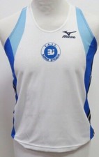 CASC BANCA ITALIA MAGLIA SHIRT CANOTTA ATLETICA RUNNING CORSA DONNA VINTAGE XS