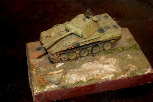 Scale german panther - 1/72,