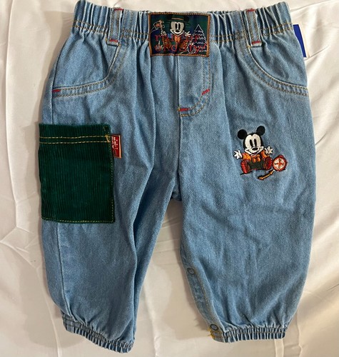 Pantaloni jeans vintage disney - pantaloni,