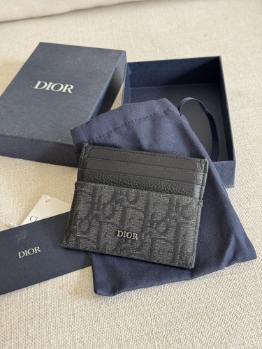 Porta carte jacquard obliquo