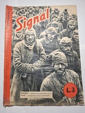 Signal Rivista Originale Gennaio 1942 - Fascicolo L. 3, Condizioni Originali