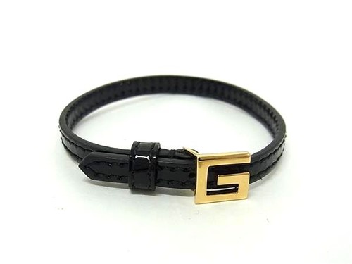 Gucci braccialetto pelle - gucci,