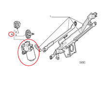 Fiat tempra wiper motor type - wiper,